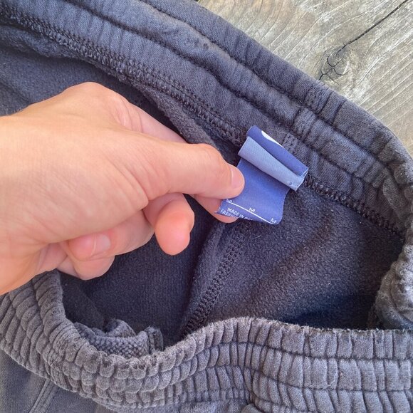 Nike Club Cuff Pants Swoosh Mens Sweatpants Joggers Medium Black - Picture 3 of 6